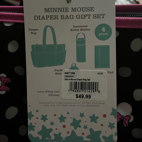 Minnie Mouse Diaper Bag - Picture 2 of 5